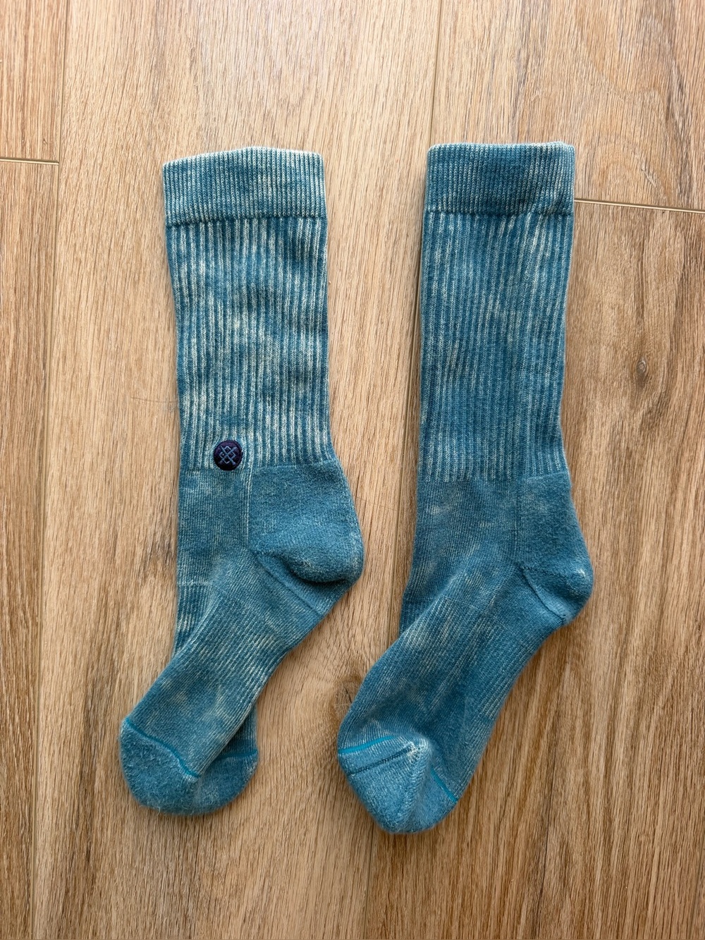 Stance OG 2 socks blue indigo tie-dye wash